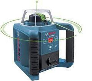 DESCRIPTION: (1) SELF LEVELING GREEN ROTARY LASER WITHOUT BEAM BRAND/MODEL: BOSCH #GRL 300 HVG RETAIL$: $1299.00 EA SIZE: 1000FT QTY: 1