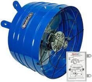 DESCRIPTION: (1) SMART ATTIC GABLE FAN BRAND/MODEL: QUIETCOOL INFORMATION: BLUE RETAIL$: $179.00 EA QTY: 1