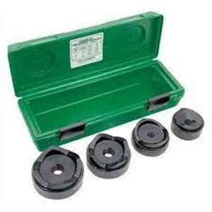 DESCRIPTION: (1) KNOCKOUT PUNCH & DIE SET BRAND/MODEL: GREENLEE #1431AV RETAIL$: $907.20 EA QTY: 1