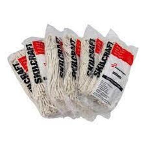 DESCRIPTION: (6) MOP HEADS BRAND/MODEL: ABILITY ONE INFORMATION: WHITE RETAIL$: $13.50 EA QTY: 6