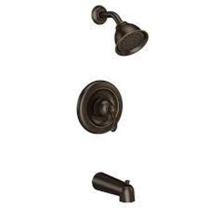 DESCRIPTION: (1) HANDLE FOR TUB/SHOWER TRIM BRAND/MODEL: MOEN #T2123BRB INFORMATION: BRONZE RETAIL$: $125.00 EA QTY: 1