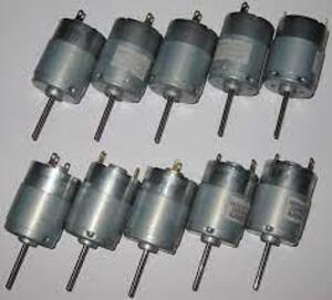 DESCRIPTION: (1) PACK OF (250) 12V DC MOTORS BRAND/MODEL: MABUCHI MOTOR #RS-385PH-29505A RETAIL$: $1250.00 EA QTY: 1