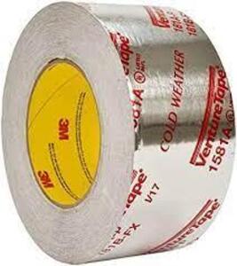 DESCRIPTION: (9) ROLLS OF FOIL TAPE BRAND/MODEL: SHOP 3M #UL181A-P INFORMATION: FOIL RETAIL$: $20.00 EA SIZE: 2.5X150 FT QTY: 9