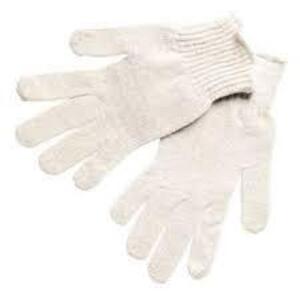 DESCRIPTION: (25) PAIRS OF NYLON STRING KNITTED MULTI-PURPOSE GLOVES BRAND/MODEL: MCR SAFETY INFORMATION: WHITE RETAIL$: $11.89 PER PAIR SIZE: MEDIUM