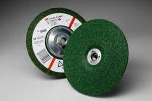 DESCRIPTION: (1) CASE OF (24) DEPRESSED CENTER WHEEL BRAND/MODEL: 3M GREEN CORPS #55958 RETAIL$: $157.48 EA SIZE: 7X1/4X5/8 QTY: 1