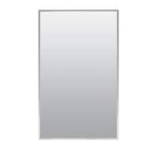 DESCRIPTION: (1) FRAMELESS PRISM BEVELED SWING DOOR MEDICINE CABINET BRAND/MODEL: ZENITH #MM1027 RETAIL$: $120.18 EA SIZE: 13.5"W X 23.5"H QTY: 1