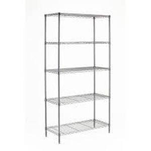 DESCRIPTION: (1) COMMERCIAL WIRE SHELVING RACK BRAND/MODEL: HYPER TOUGH RETAIL$: $60.00 EA SIZE: 14X36X54 QTY: 1