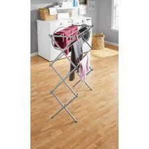 DESCRIPTION: (1) OVERSIZED DRYING RACK BRAND/MODEL: MAINSTAYS RETAIL$: $20.00 EA QTY: 1