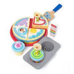 DESCRIPTION: (1) BIRTHDAY CELEBRATION PLAYSET BRAND/MODEL: MELISSA AND DOUG BLUES CLUES RETAIL$: $40.00 EA QTY: 1