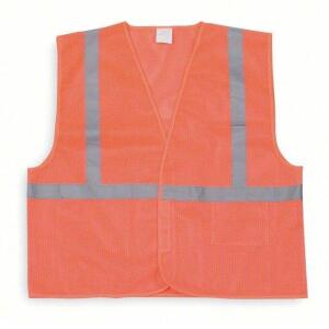 DESCRIPTION: (1) CASE OF (50) HIGH VISIBILITY VEST BRAND/MODEL: CONDOR #1YAD5 INFORMATION: ORANGE RETAIL$: $10.00 A VEST SIZE: SIZE L QTY: 1