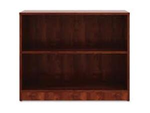 DESCRIPTION: (1) LAMINATE BOOKCASE BRAND/MODEL: LORELL #99779 RETAIL$: $142.65 EA SIZE: 2 SHELVES 29.5 HEIGHT QTY: 1