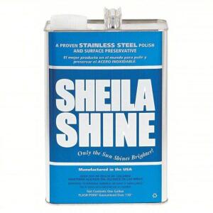 DESCRIPTION: (2) METAL POLISH BRAND/MODEL: SHEILA SHINE #5URF9 RETAIL$: $84.86 EA SIZE: 1 GALLON QTY: 2