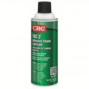 DESCRIPTION: (6) ADHESIVE CHAIN LUBRICANT BRAND/MODEL: CRC TAC 2 #21C339 RETAIL$: $26.20 EA SIZE: 10 OZ QTY: 6