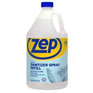 DESCRIPTION: (1) ALCOHOL SANITIZER SPRAY BRAND/MODEL: ZEP RETAIL$: $50.00 EA SIZE: 1 GALLON QTY: 1