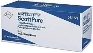 DESCRIPTION: (1) BOX OF(50) DRY WIPES BRAND/MODEL: KIMTECH #2VHW8 RETAIL$: $66.00 EA QTY: 1