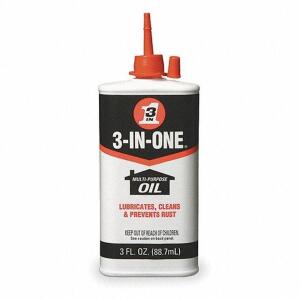 DESCRIPTION: (6) MACHINE OIL BRAND/MODEL: 3-IN-1 #4UJ34 RETAIL$: $5.04 EA SIZE: 3 FL OZ QTY: 6