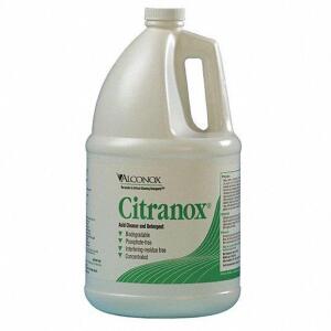 DESCRIPTION: (2) LIQUID ACID CLEANER AND DETERGENT BRAND/MODEL: ALCONOX CITRANOX #42X024 RETAIL$: $105.46 EA SIZE: 1 GALLON QTY: 2