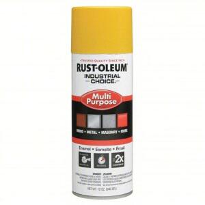 DESCRIPTION: (6) SPRAY PAINT BRAND/MODEL: RUST-OLEUM #6KN97 INFORMATION: YELLOW RETAIL$: $10.00 EA QTY: 6