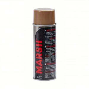 DESCRIPTION: (6) TAN SPRAY MARK OVER BRAND/MODEL: MARSH #5XT12 INFORMATION: TAN RETAIL$: $6.97 EA SIZE: 11 OZ QTY: 6