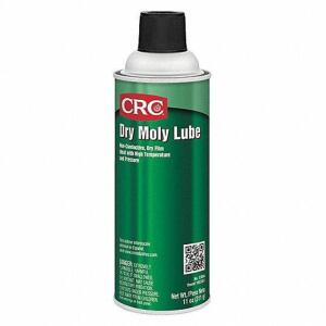 DESCRIPTION: (6) GENERAL PURPOSE DRY LUBRICANT BRAND/MODEL: CRC DRY MOLY #2F138 RETAIL$: $19.34 EA SIZE: 11 OZ QTY: 6