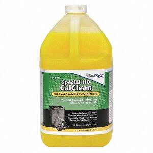 DESCRIPTION: (2) LIQUID CONDENSER OR EVAPORATOR CLEANER BRAND/MODEL: NU-CALGON #3CFR6 INFORMATION: GOLD COLOR RETAIL$: 37.87 SIZE: 1 GALLON QTY: 2