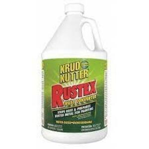 DESCRIPTION: (1) RUST CONVERTER BRAND/MODEL: KRUD KUTTER RUSTEX RETAIL$: $44.50 EA SIZE: 1 GALLON QTY: 1