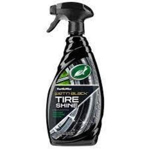 DESCRIPTION: (6) TIRE SHINE BRAND/MODEL: TURTLE WAX WET'N BLACK RETAIL$: $8.49 EA SIZE: 23 FL OZ QTY: 6