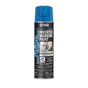 DESCRIPTION: (6) INVERTED MARKING PAINT BRAND/MODEL: SEYMOUR STRIPE RETAIL$: $12.50 EA SIZE: 17 OZ QTY: 6