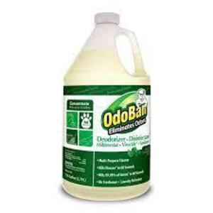 DESCRIPTION: (2) DEODORIZER AND DISINFECTANT BRAND/MODEL: ODOBAN RETAIL$: $20.00 EA SIZE: 1 GALLON QTY: 2