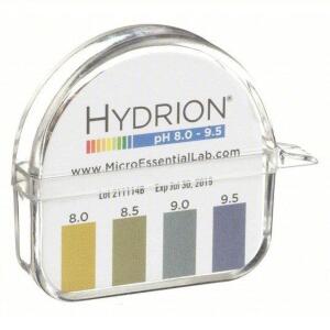 DESCRIPTION: (4) HYDRION MIDGET POCKET PH SET BRAND/MODEL: MICRO ESSENTIAL #3VDZ4 RETAIL$: $40.00 EA QTY: 4