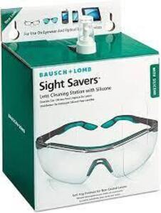 DESCRIPTION: (2) LENS CLEANING STATION BRAND/MODEL: BAUSCH + LOMB RETAIL$: $14.88 EA SIZE: 16 OZ QTY: 2