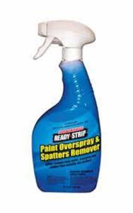 DESCRIPTION: (3) PAINT OVERSPRAY AND SPATTER REMOVER BRAND/MODEL: BACK TO NATURE READY STRIP RETAIL$: $8.00 EA SIZE: 32 FL OZ QTY: 3