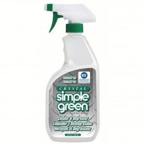 DESCRIPTION: (4) CLEANER AND DEGREASER TRIGGER SPRAY BRAND/MODEL: SIMPLE GREEN #22C614 RETAIL$: $11.07 EA SIZE: 24 OZ QTY: 4