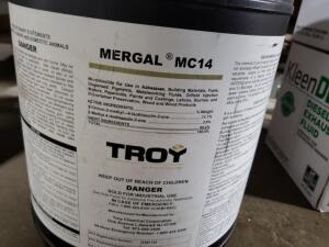 DESCRIPTION: (1) MICROBIOCIDE FOR USE IN ADHESIVES BRAND/MODEL: TROY MERGAL MC14 SIZE: 5 GALLON QTY: 1