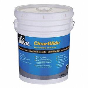 DESCRIPTION: (1) CABLE AND WIRE PULLING LUBRICANT BRAND/MODEL: IDEAL #10F530 RETAIL$: 103.32 SIZE: 5 GALLON QTY: 1