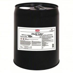 DESCRIPTION: (1) CHUTE LUBRICANT BRAND/MODEL: CRC #1YNX1 RETAIL$: 420 SIZE: 5 GALLON QTY: 1