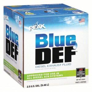 DESCRIPTION: (4) DIESEL EXHAUST FLUID BRAND/MODEL: PEAK #48RH22 RETAIL$: $18.63 EA SIZE: 2.5 GAL QTY: 4