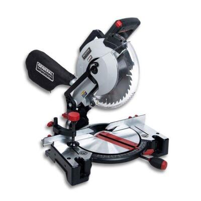 DESCRIPTION (1) GENERAL INTERNATION COMPOUND MITER SAW BRAND/MODEL MS3003 ADDITIONAL INFORMATION MITER RANGE: 0-45 DEGREE/4400 RPM BLADE SPEED/RETAILS