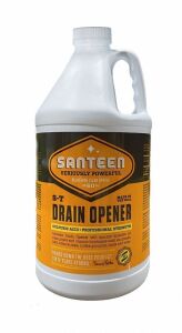 DESCRIPTION: (1) ST DRAIN OPENER BRAND/MODEL: SANTEEN #32UU98 RETAIL$: $40.00 EA SIZE: 1/2 GALLON QTY: 1