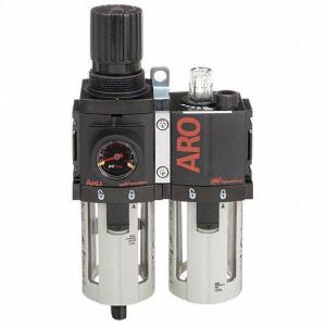 DESCRIPTION: (1) FILTER, REGULATOR, LUBRICATOR BRAND/MODEL: ARO #4PJL5 INFORMATION: BLACK RETAIL$: $232.55 EA QTY: 1