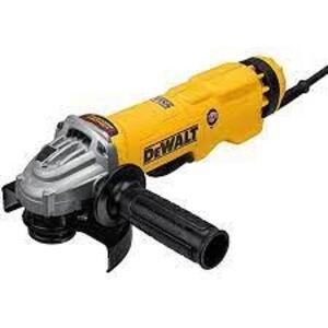 DESCRIPTION: (1) HIGH PERFORMANCE PADDLE SWITCH GRINDER WITH NO LOCK BRAND/MODEL: DEWALT #DWE43114N INFORMATION: YELLOW RETAIL$: $159.99 EA SIZE: 4-1/