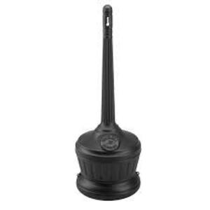 DESCRIPTION: (1) SITE SAVER OUTDOOR ASHTRAY BRAND/MODEL: SMOKERS OUTPOST #711301 INFORMATION: BLACK RETAIL$: $56.95 EA QTY: 1