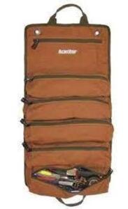 DESCRIPTION: (1) ZIPPERED TOOL ROLL BRAND/MODEL: BUCKET BOSS INFORMATION: BROWN RETAIL$: $50.00 EA QTY: 1