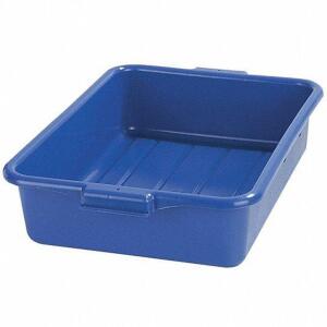 DESCRIPTION: (3) TOTE BOX BRAND/MODEL: CARLISLE #35FT03 INFORMATION: BLUE RETAIL$: $29.13 EA SIZE: 20 in Overall Lg, 15 in Overall Wd, 5 in Overall Dp