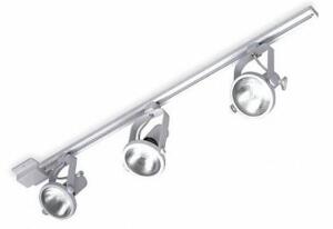 DESCRIPTION (2) LUMAPRO LIGHT FIXTURE BRAND/MODEL 5TP82 ADDITIONAL INFORMATION TRACK/WHITE/RETAILS AT $29.99 EACH SIZE 5"DIA X 6-1/8"L X 4'TRACK LENGT