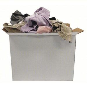 DESCRIPTION: (1) CASE OF RECLAIMED ASSORTED CLOTH RAG BRAND/MODEL: #5LVD7 RETAIL$: $16.87 EA SIZE: 10 LB QTY: 1