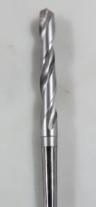 DESCRIPTION: (1) HSS TAPER SHANK DRILL BRAND/MODEL: CHICAGO LATROBE 53172 RETAIL$: 158.52 SIZE: 1-18" MT4 TAPER QTY: 1