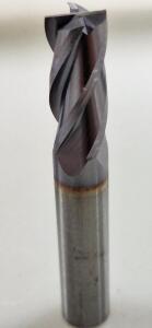 DESCRIPTION: (6) SOLID CARBIDE SQ END MILL BRAND/MODEL: GARR 13234 RETAIL$: $33.20 EA SIZE: 3/8" 7/8" LOC QTY: 6