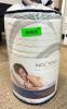 DESCRIPTION: NORDIC KING SYNTHETIC LATEX PILLOW BRAND/MODEL: NOCTOVA INFORMATION: KING SIZE RETAIL$: $149.99 SIZE: 23" X 14.5" X 5.5" QTY: 1 - 2