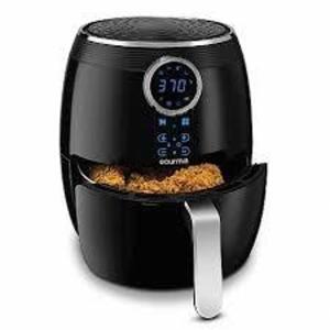 DESCRIPTION: 5 QUART DIGITAL AIR FRYER BRAND/MODEL: GOURMIA RETAIL$: $99.99 QTY: 1
